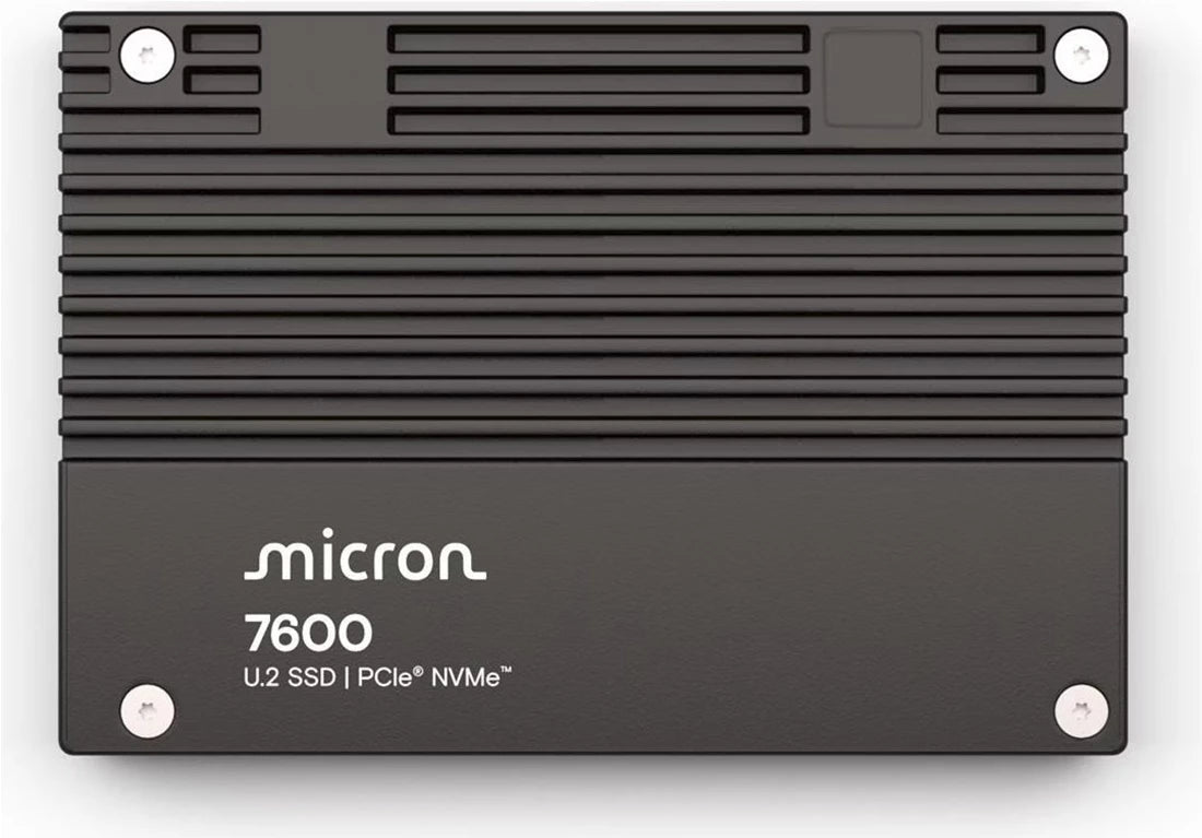 MICRON MTFDLAL1T9THG-1BP1DFCYY 7600 Pro Serie 1,92 TB U.2 15 mm PCIe Gen5 1x4, NVMe v2 SSD | GEBRAUCHT