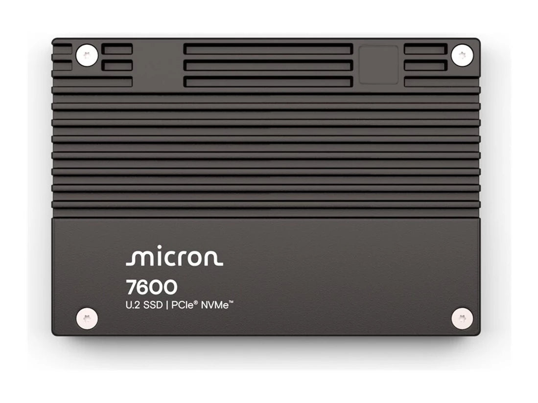 MICRON MTFDLAL7T6THG-1BP1DFCYY 7600 PRO 7.68TB U.2(15mm) 2.5Inch PCIe NVMe TLC FIPS Ssd | USED