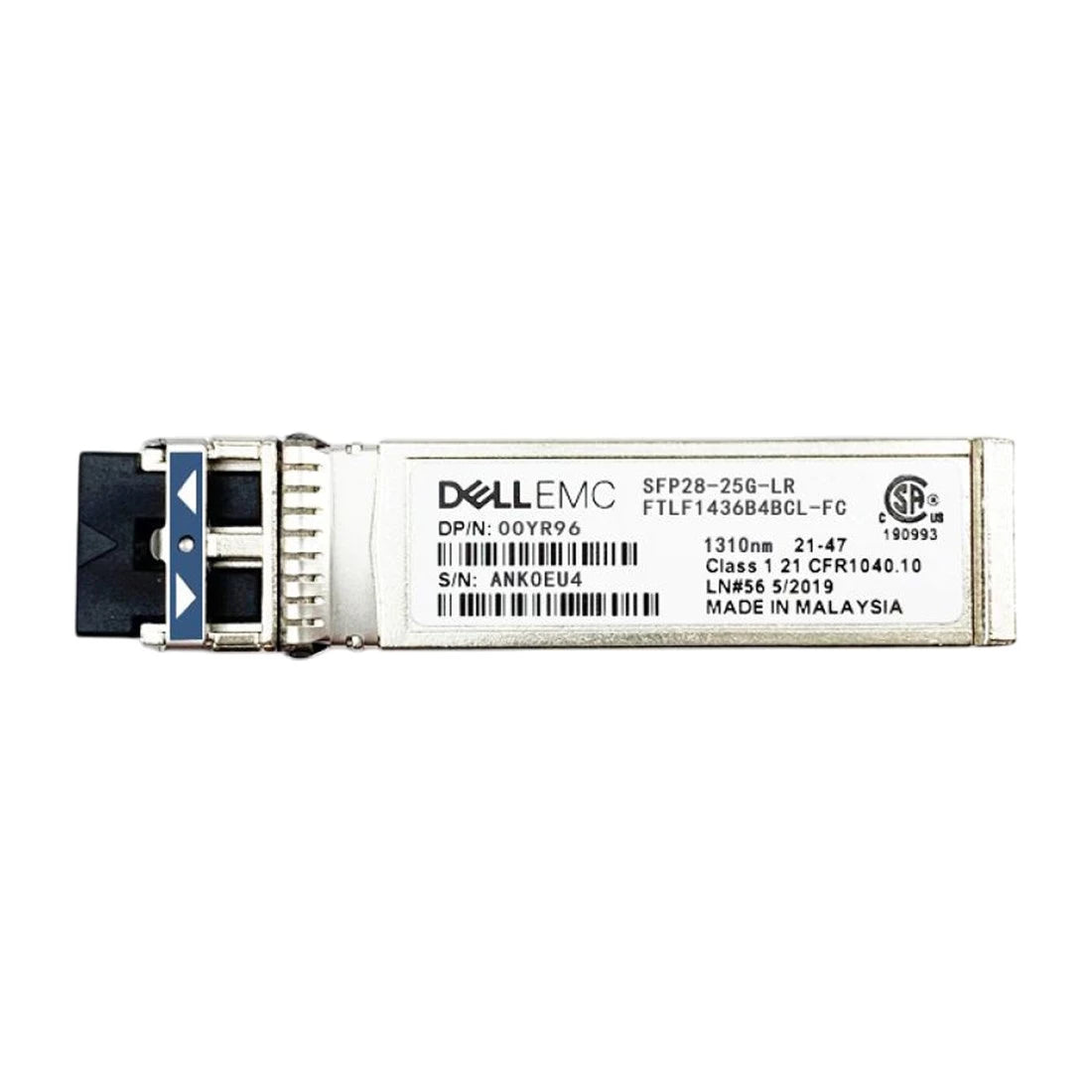 Dell CD59D 25GbE SFP28 LR SMF Duplex LC Transceiver Main image