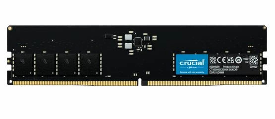 Crucial CT64G56C46U5 64GB DDR5-5600 UDIMM PC5-44800 CL46 데스크탑 메모리 모듈 | 사용된