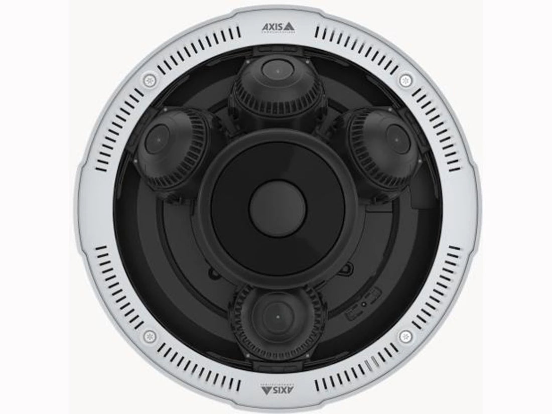 AXIS 02635-001 P3737-PLE four channels with 5 MP per channel at 20 fps Panoramic multi sensor Camera. | NEW FACTORY SEALED Main image