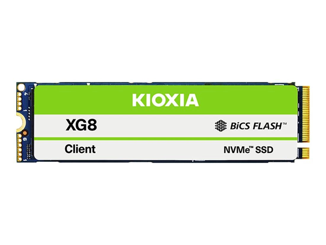 Kioxia KXG8AZNV1T02 XG8 1 To M.2 2280 Pci Express 4.0 X4 (NVMe) tout neuf | UTILISÉ