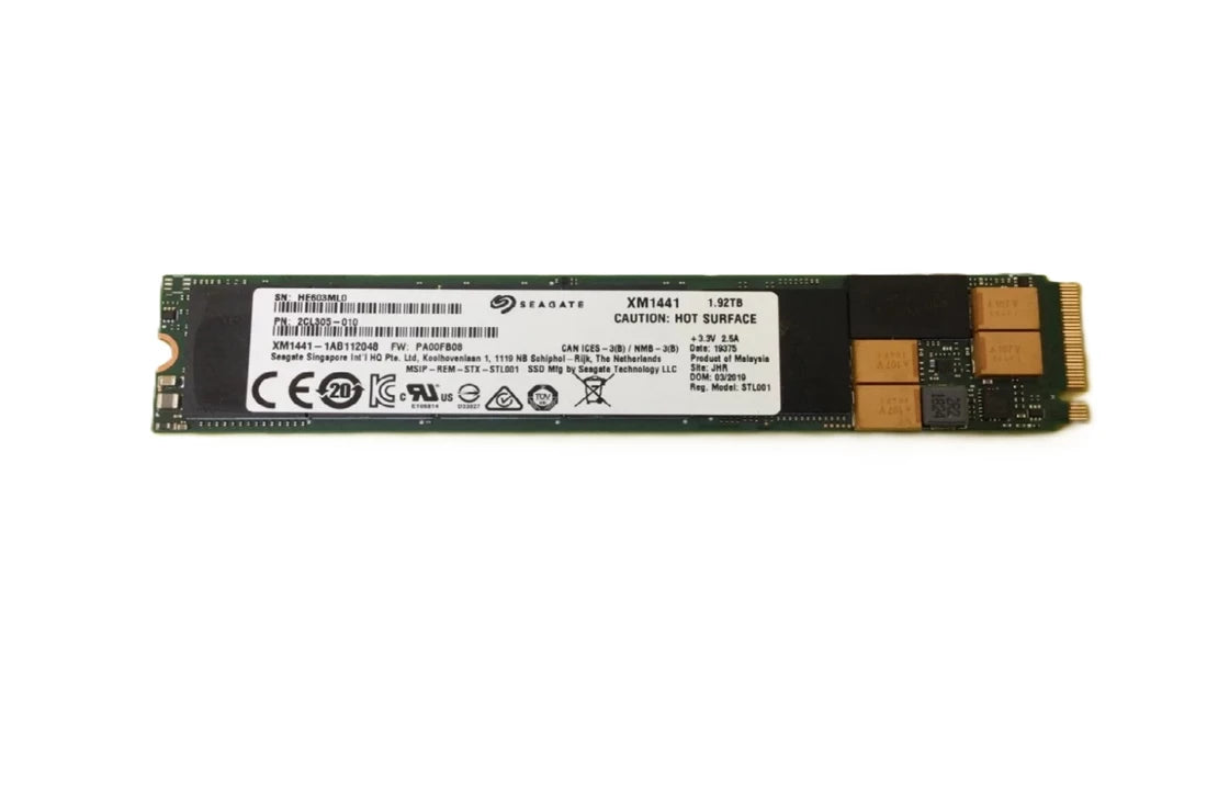 希捷 Nytro XM1440 XM1441-1AB112048 SSD 1.92 TB Pci Express 3.0 x4 (NVMe) 全新 |用過的