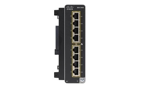 Cisco IEM-3400-8T Catalyst IE3400 with 8 GE Copper ports, Expansion Module | USED