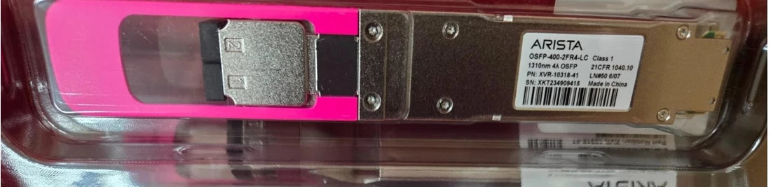 Arista OSFP-400-2FR4-LC Transceiver 主圖