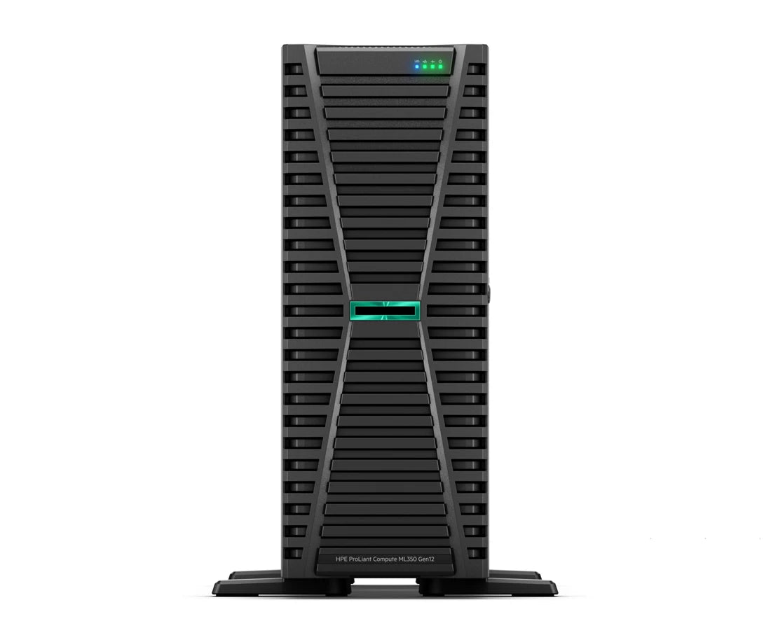 HPE P87796-005 ML350 Gen12 6505P 12c 1P 1x64GB-R 8SFF MR408i-o 2x480GB SSD 2x800W PS NA 서버 | 사용된