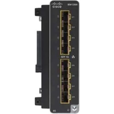 Cisco IEM-3300-8S Catalyst IE3300 Rugged 8 Port SFP Fiber REF | USED