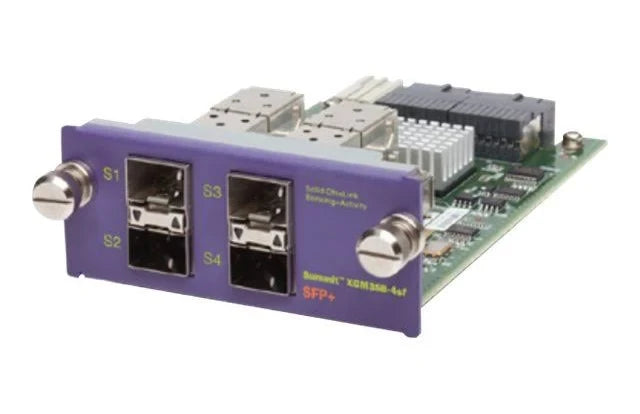 Extreme Networks XGM3SB-4SF 16120 X460 Series 4x 10GB SFP+ Switch Module | USED Main image