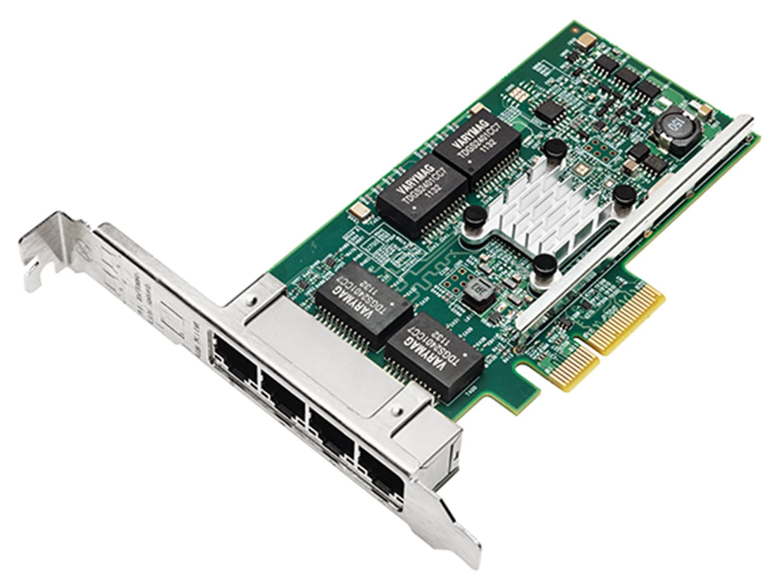 Broadcom BCM95719-P41TDF0S 네트워크 BCM5719-4P 4 x 1GbE PCI Express NIC | 사용된