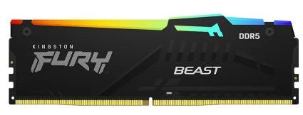 KF560C36BBE2AK2-32 Kingston FURY Beast RGB 32GB (2X16GB) DDR5-6000MT/s PC5-51200 Non-ECC UDIMM Memory | USED Main image