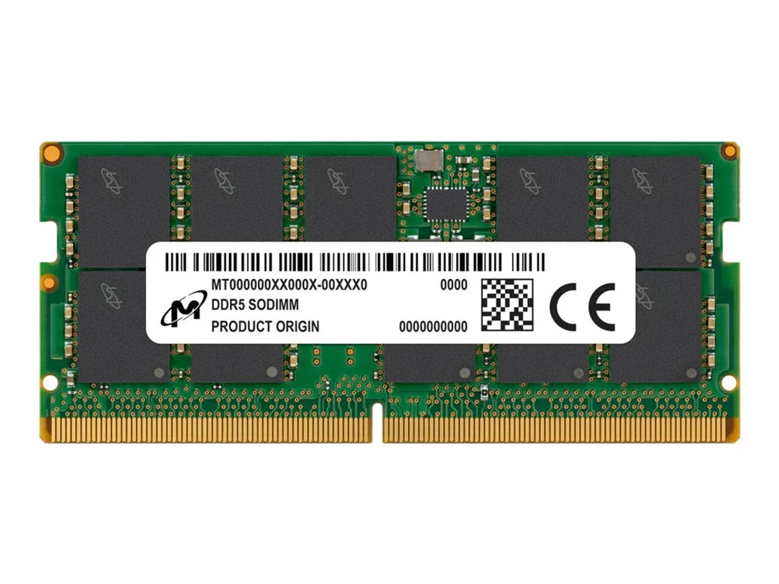 Micron MTC10C1084S1TC56BD1 16GB PC5-44800 DDR5-5600MT/s 1Rx8 ECC | BRAND NEW