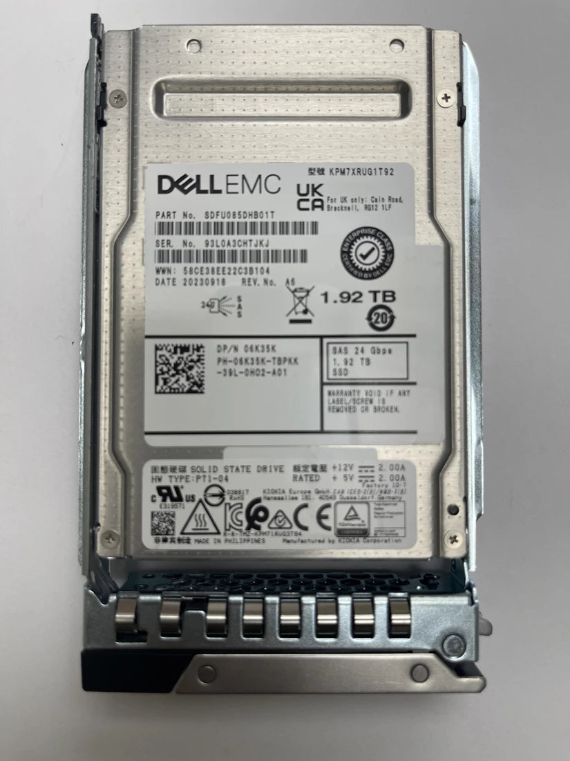 Dell 5R6CX 600GB 10k SAS 6Gbps 2.5inch Hard Drive | USED