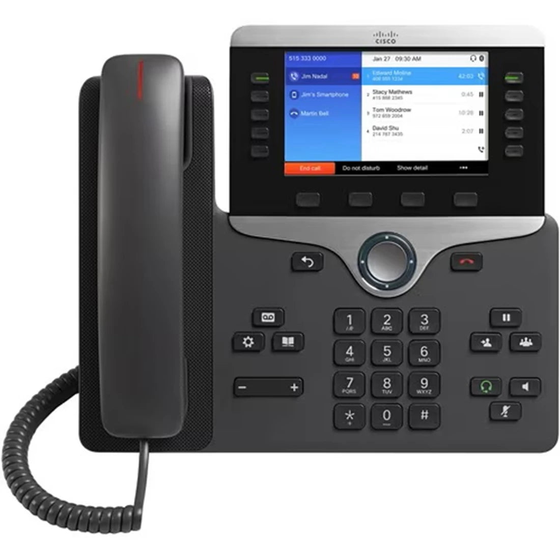 Téléphone IP Cisco CP-8851-3PW-NA-K9 8851 avec micrologiciel multiplateforme | UTILISÉ Image principale