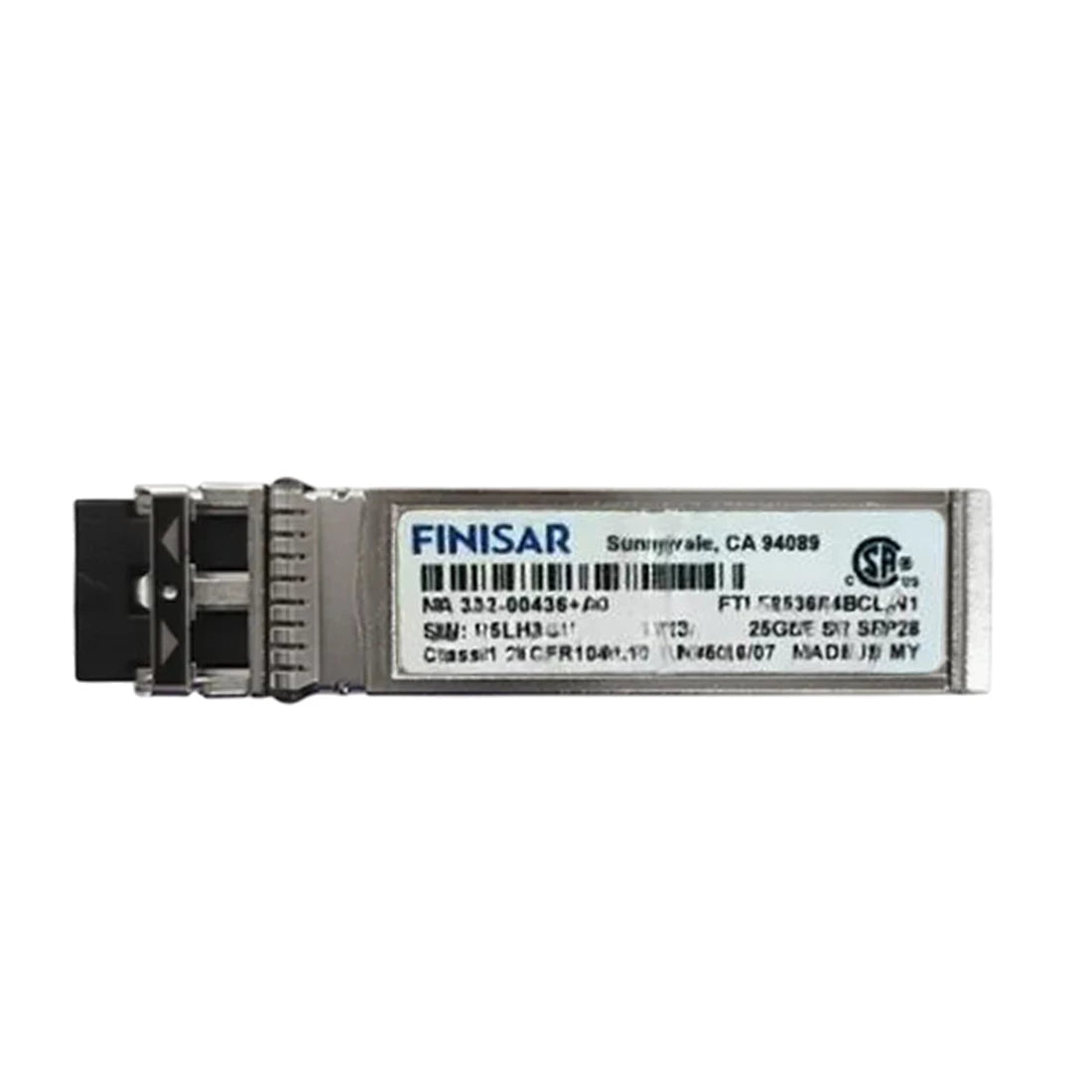 NETAPP 332-00436+A0 25GBASE-SR SFP28 25GbE SR 850nm 100m duplex LC MMF Transceiver | USED