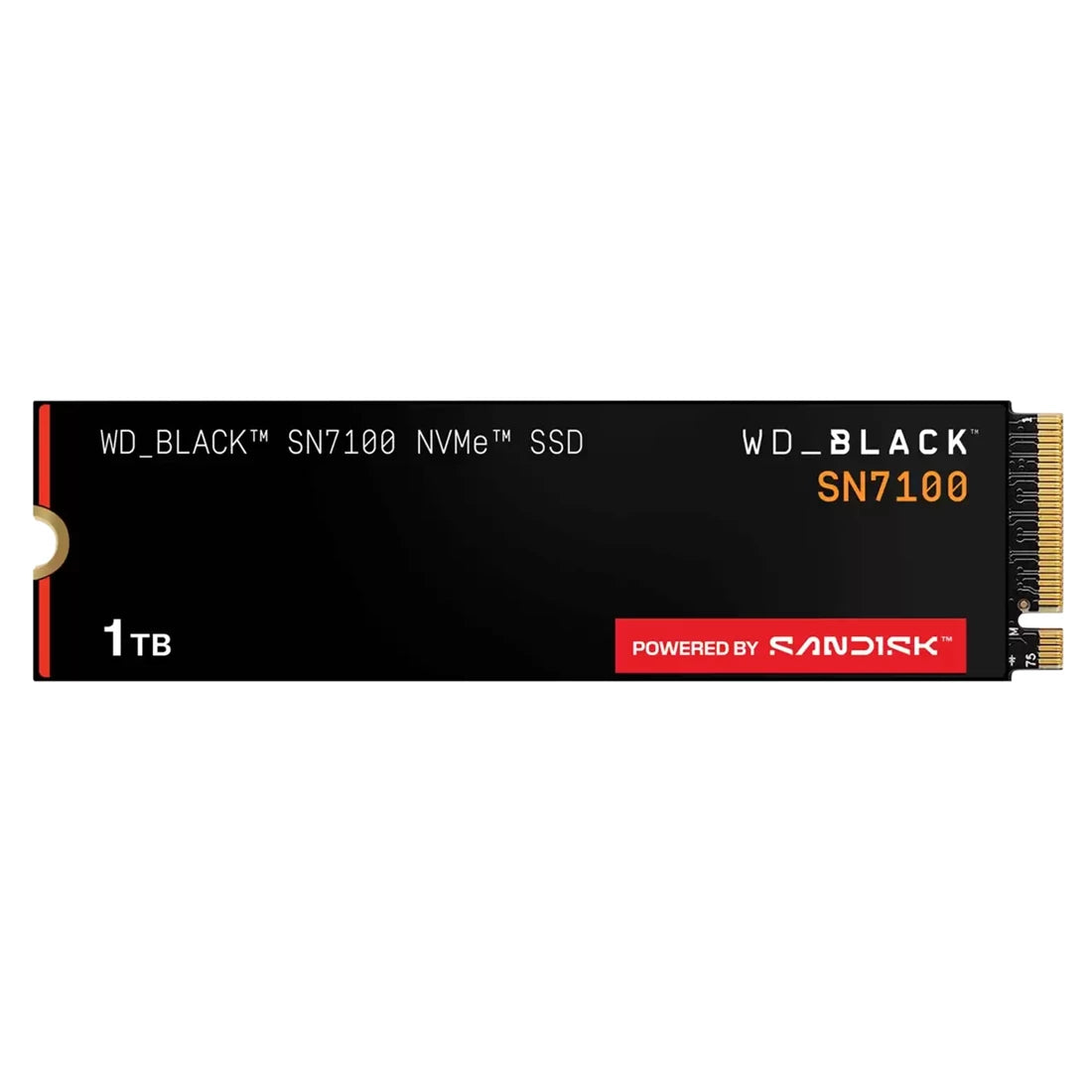 Western Digital WDS100T4X0E SN7100 1 TB PCIe Gen 4.0 X4 NVMe M.2 2280 interne SSD | GEBRAUCHT