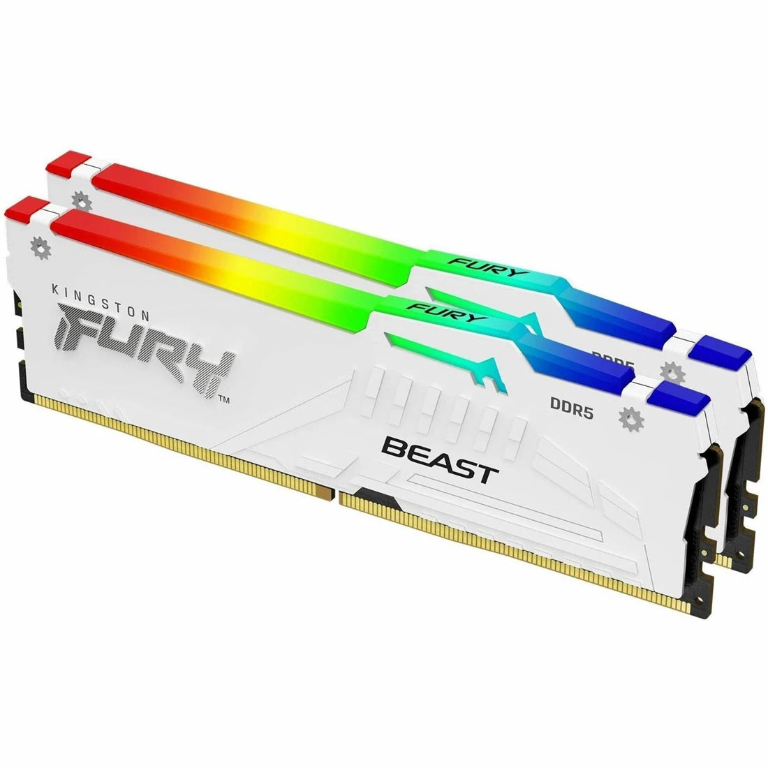 Kingston KF560C30BWEAK2-32 32GB DDR5 6000MT/s CL30 UDIMM PC5-48000 Memory White EXPO | BRAND NEW Main image