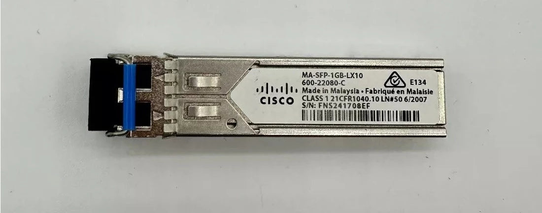 Cisco Meraki MA-SFP-1GB-LX10 SFP(미니 GBIC) 트랜시버 | 사용된 메인 이미지