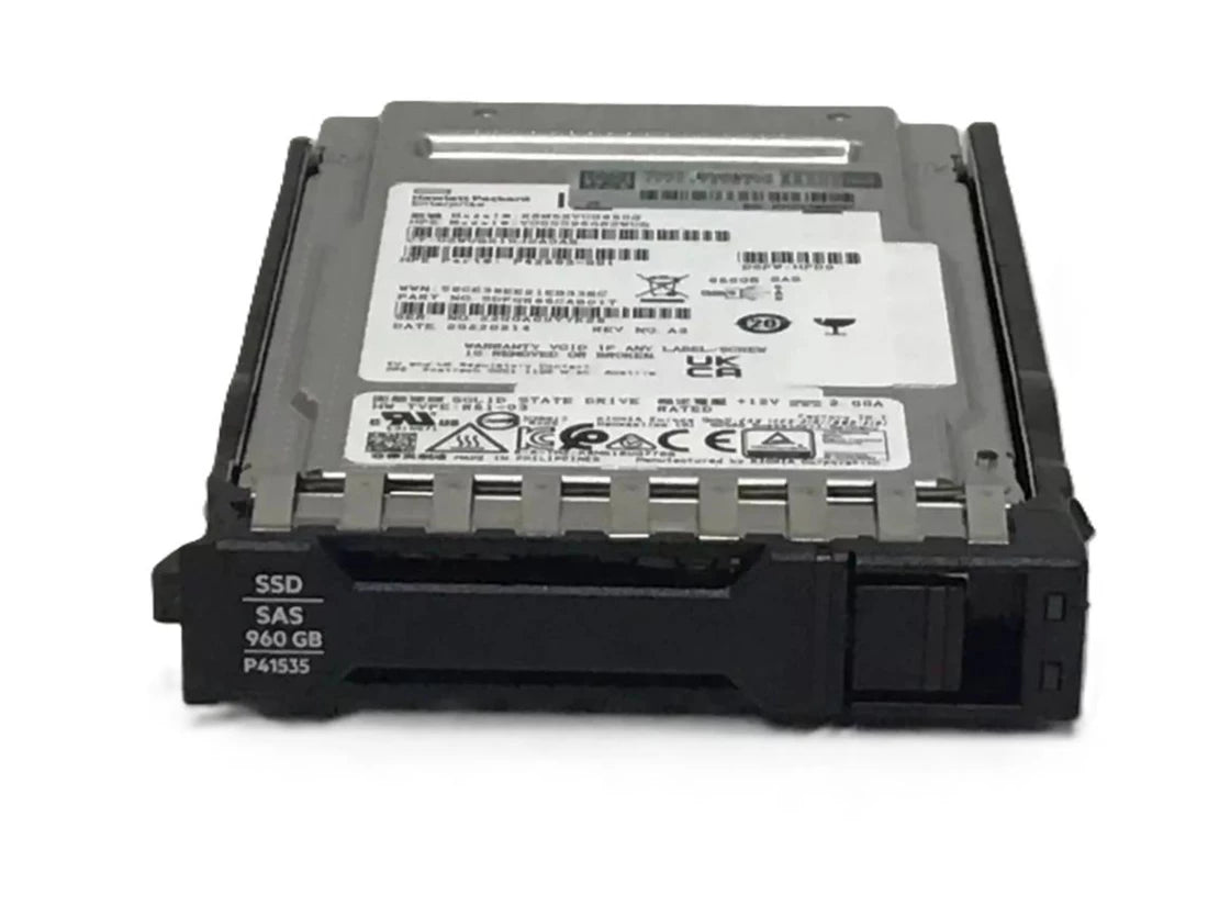 HPE P41113-001 混合用途价值 SSD 960 GB SAS 12Gb/秒 |用过的