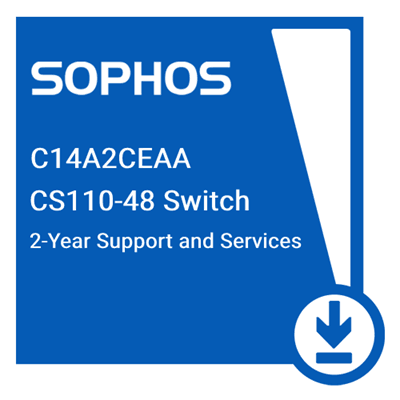 (NEW VENDOR) SOPHOS C14A2CEAA Switch Support and Services for CS110-48 - 24 MOS
