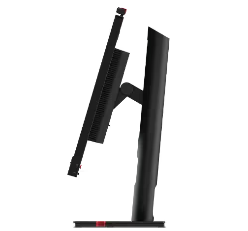 (New Vendor) Lenovo ThinkVision T24mv-30 23.8" Borderless IPS Display, 1000:1, 4-6ms, 1920x1080, 250nits, 99% sRGB, DP+HDMI+USB-C, Tilt /Swivel / Lift / Pivot, Ethernet, USB Hub, Integrated Camera/Microphone/speaker, TCO 9.0, ES, EPEAT Gold|PN:63D7UAR3WW