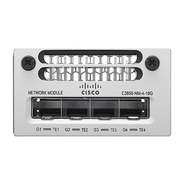 (<tc>NOUVELLE</tc>Carte d'extension de module Cisco 10G avec 4 SFP C3850-NM-4-10G Image principale