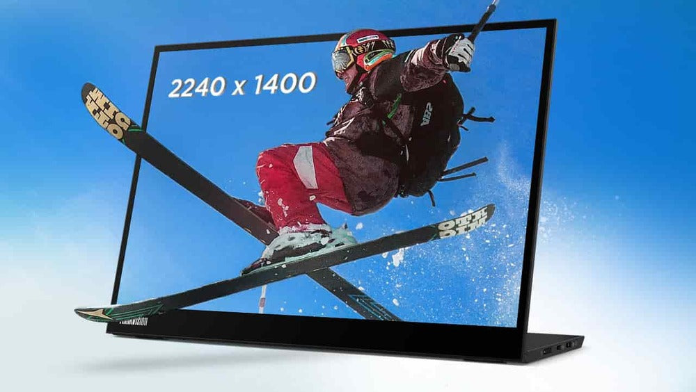 Lenovo ThinkVision M14d, 14" Tragbares 63AAUAR6WW | <tc>NEU</tc> Hauptbild