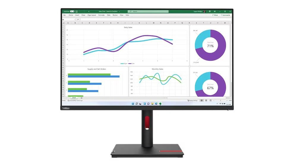 Lenovo ThinkVision T32h-30, 31.5" QHD 63D3GAR1WW | NEW VENDOR