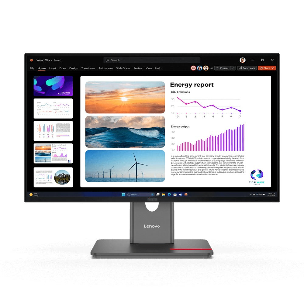Lenovo ThinkVision P24Q-40, 23.8" QHD 64B2GAR1MY | <tc>NEU</tc> Hauptbild