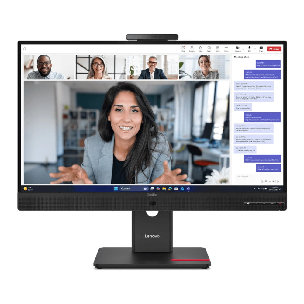 Lenovo ThinkVision T27QD-4v, 27" QHD Webcam 64B8UAR1MY | NEW VENDOR