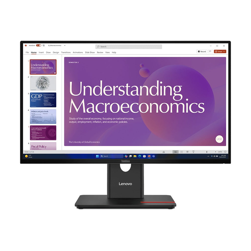 Lenovo ThinkVision T24D-40, 23.8" FHD 64B9GAR1MY | NEW VENDOR