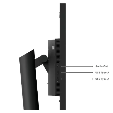 （<tc>全新行货</tc>) 联想 ThinkVision T32h-30，31.5 英寸无边框 IPS 显示屏，1000:1，4-6 毫秒，2560x1440，350 尼特，99%sRGB，HDMI+DP+USB-C，倾斜/旋转/升降/枢转，USB 集线器，以太网，TCO Display 9.0，ES，EPEAT Gold|PN：63D3GAR1WW