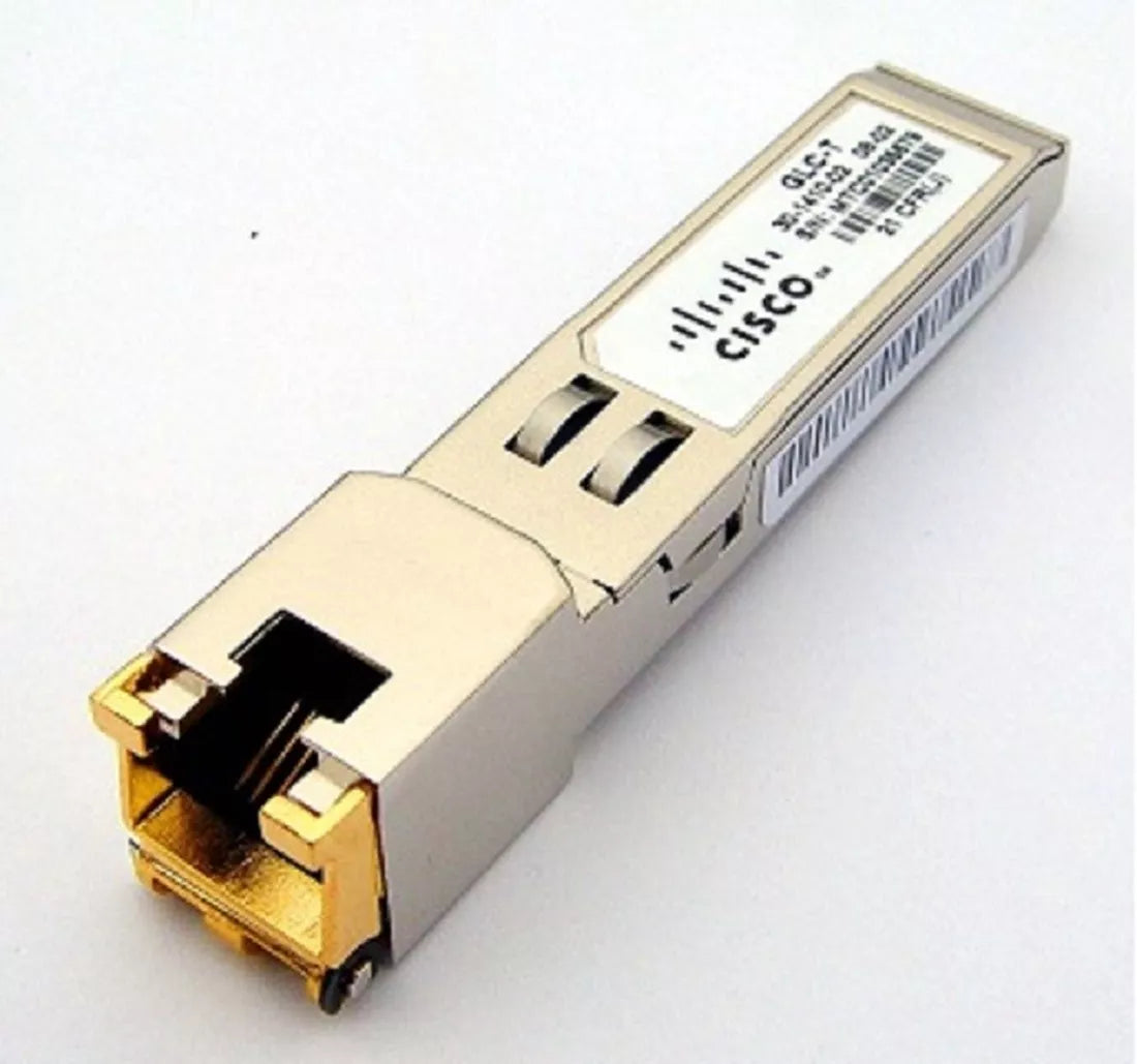 Cisco GLC-T 1000BASE-T Gigabit RJ-45 SFP(mini-gbic)Transceiver Copper Module Main image