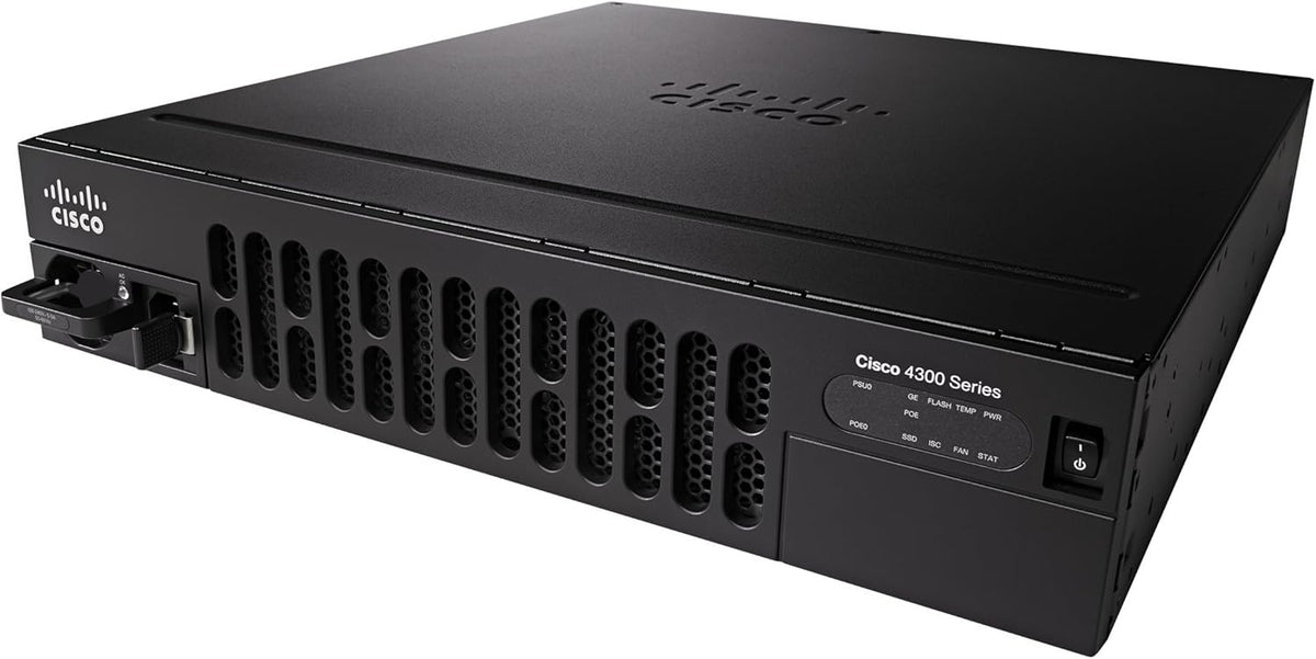 (NOUVEAU) CISCO ISR 4351-SEC / K9 (3ge, 3nim, 2sm, 4G Flash, 4G DRAM, Publication de sécurité)