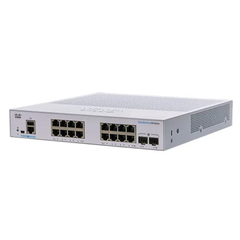 （<tc>新しい</tc>) Cisco CBS250 16 ポート ギガビット イーサネット + 2 ポート ギガビット SFP アップリンク 智能交換機 CBS250-16T-2G-UK