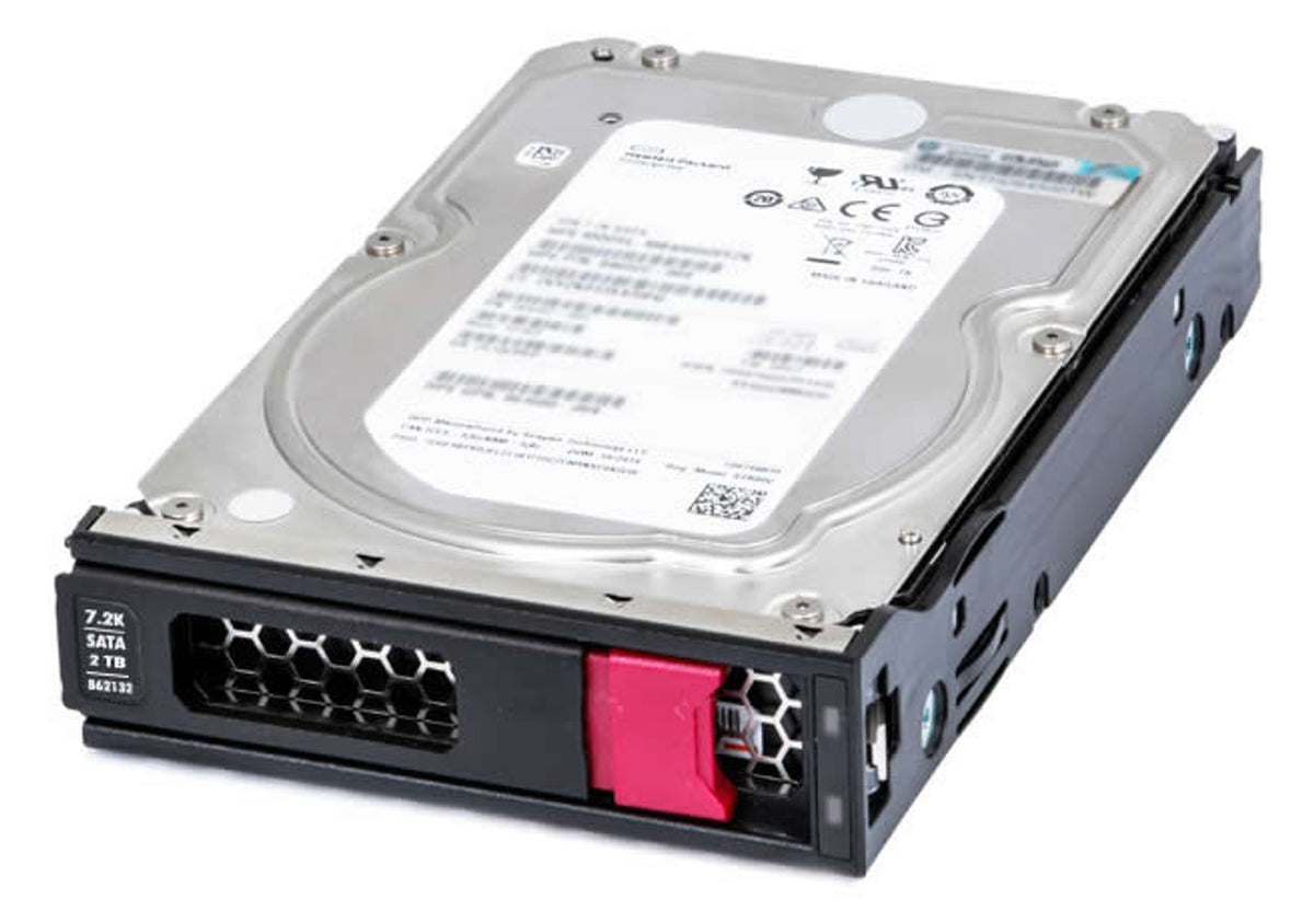 （新）HPE 2TB SATA 7.2K大型低调HDD -861681 -B21