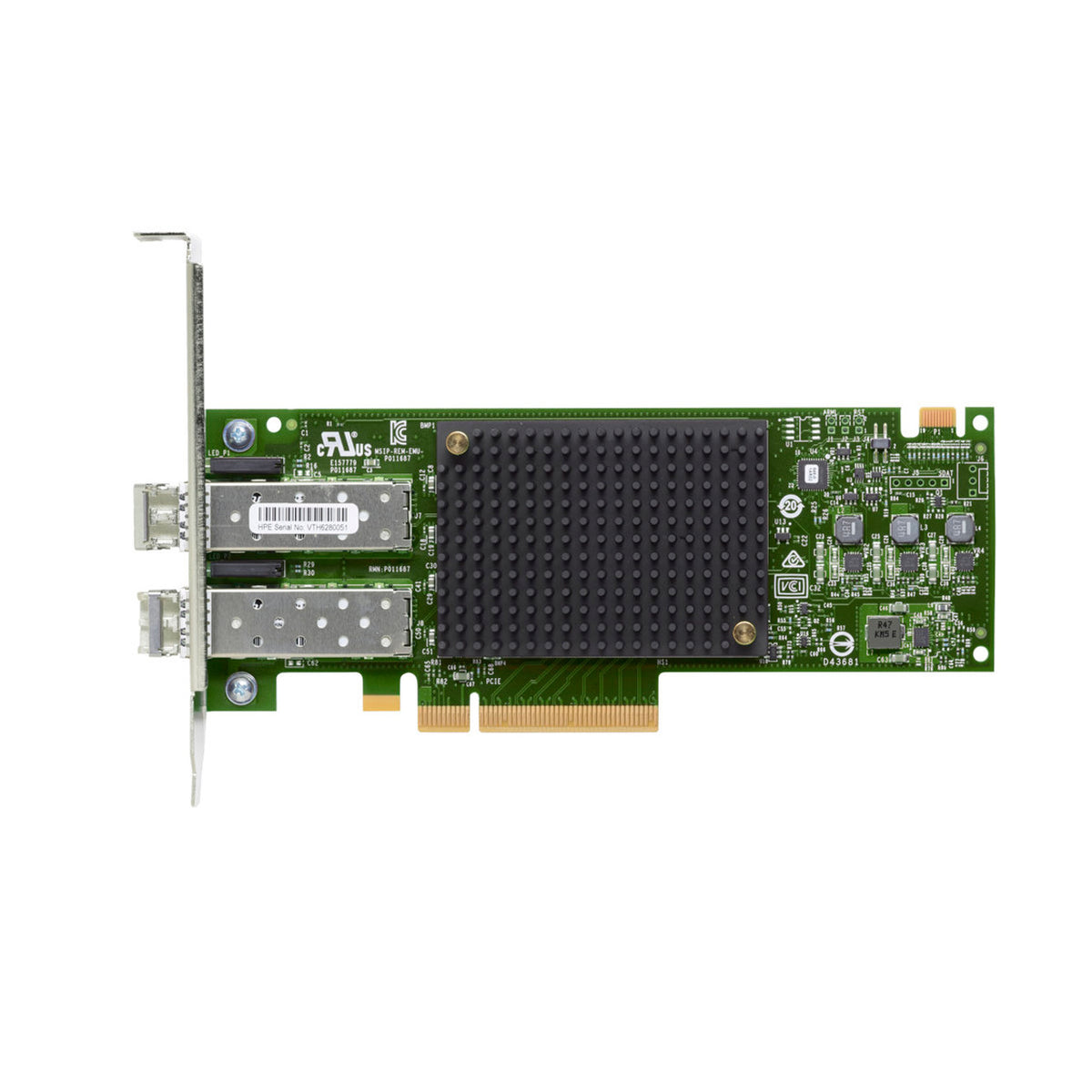 HPE StoreFabric 870002-001 SN1200E 16 GB 2-Port PCIe Fibre Channel HBA, Klasse A.