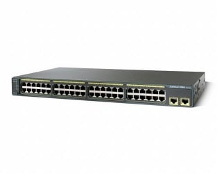 Cisco WS-C2960-48TT-L Catalyst 2960 48 10/100 + 2 1000BT LAN Base | USED Main image
