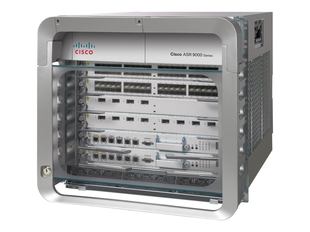 CISCO ASR-9006-AC AGGREGATION SERVICES ROUTER CHASSIS 3X A9K-3KW-ACARRA | USED