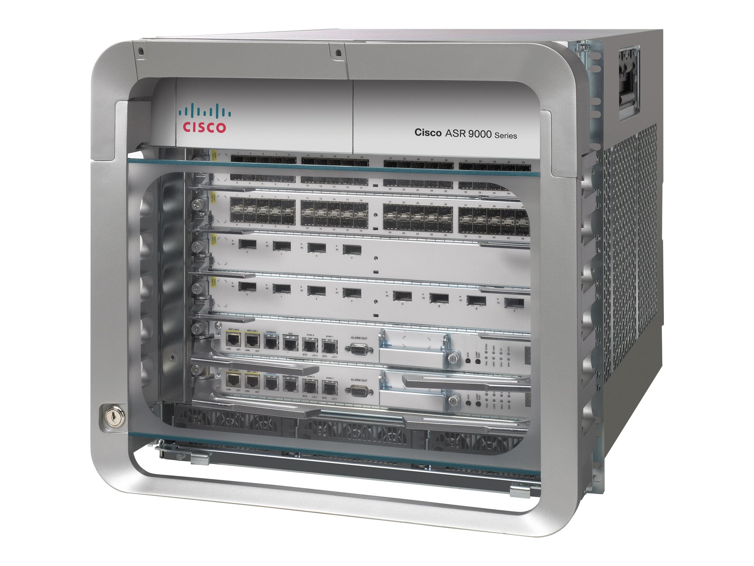 CISCO ASR-9006-DC-V2 ASR 9006 DC 섀시 | 사용된