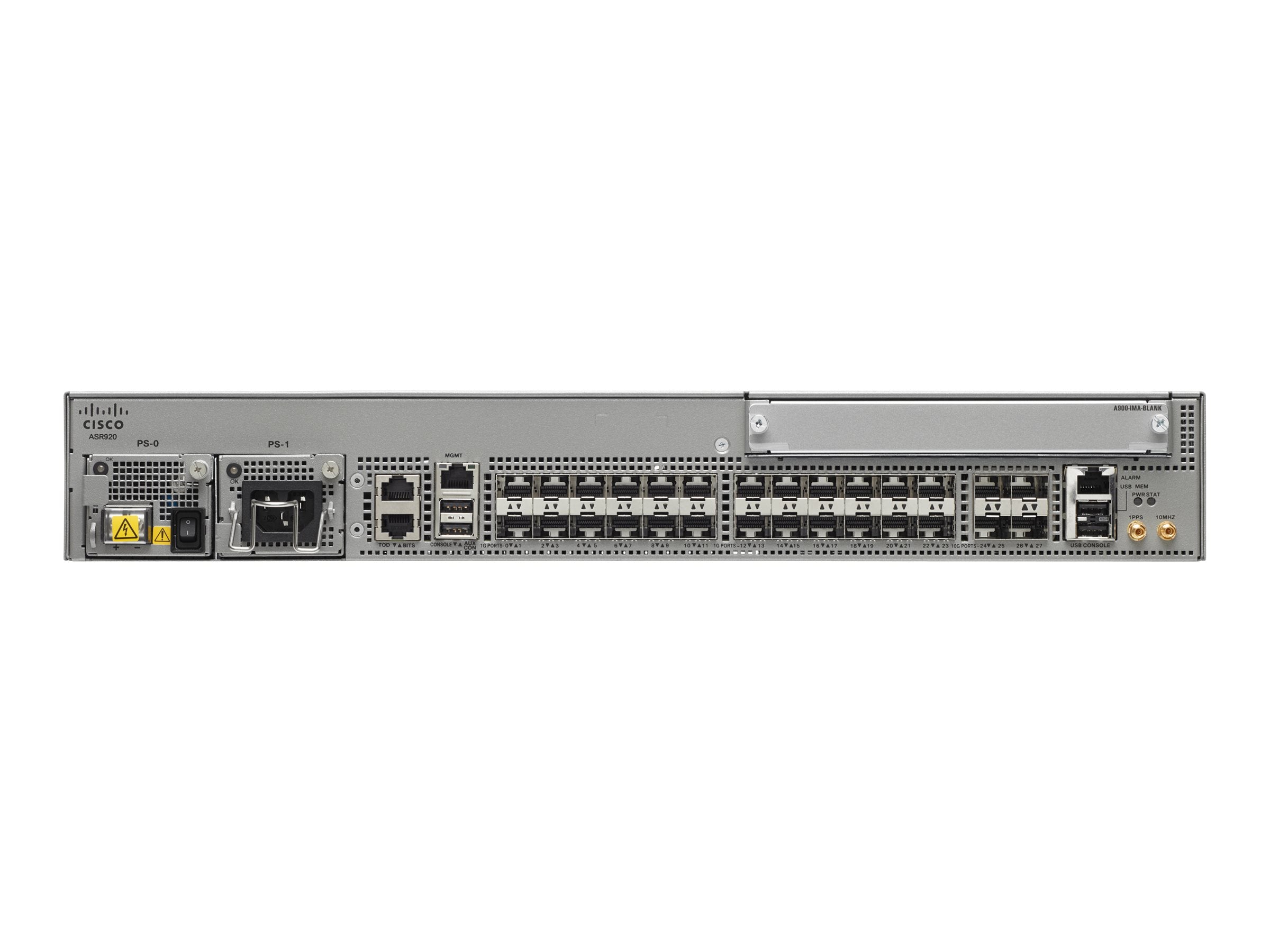 Cisco ASR-920-24SZ-IM ASR 920 Series 24x 1G SFP 4x 10G SFP+ Modular Metro Access Router | USED