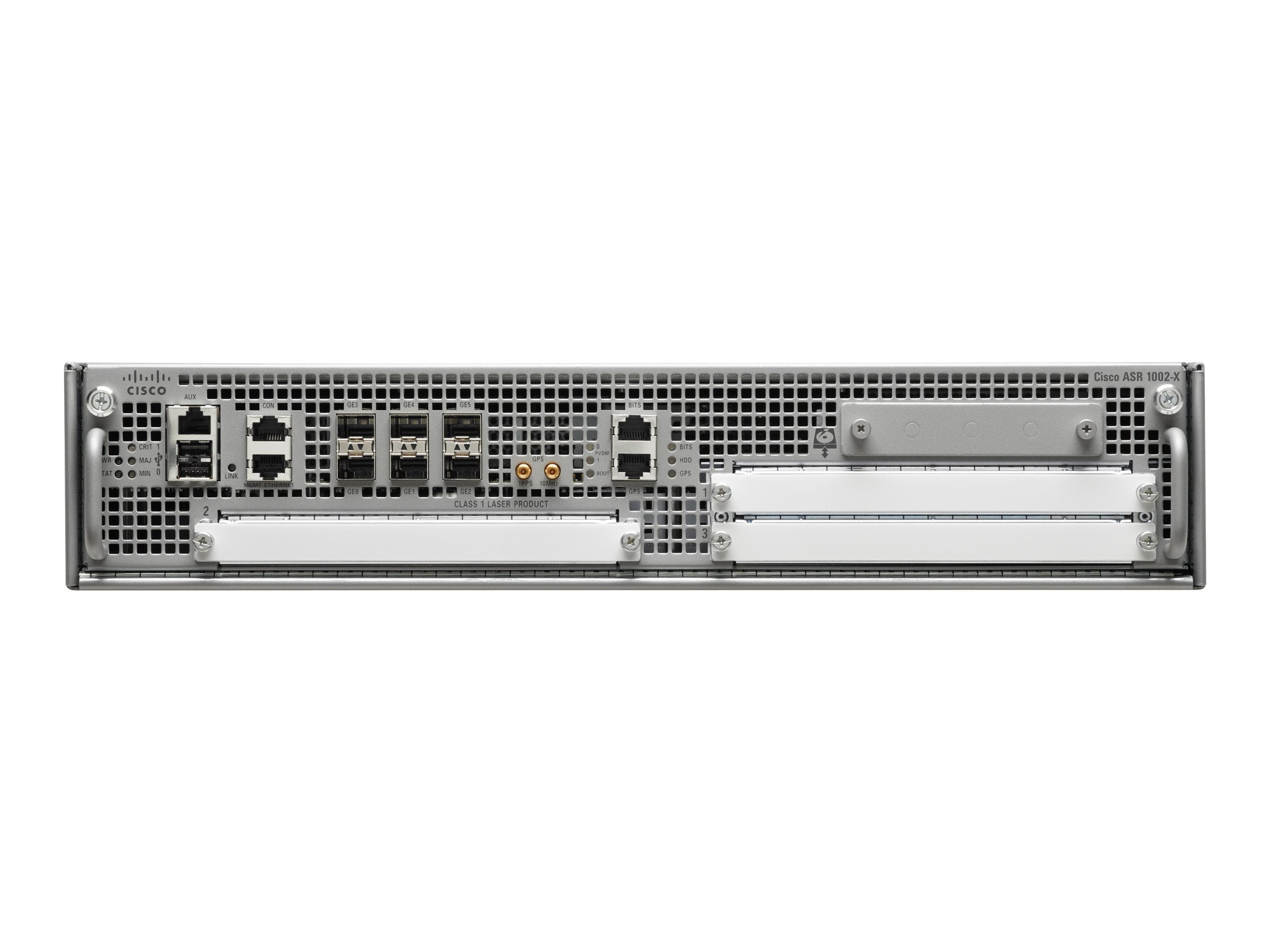 ASR1002 Cisco ASR1000-series router, QuantumFlow processor, 2.5G system bandwidth, WAN aggregation, SPA slot, SIP10, OTV, VPL, LISP, RP1 - | NEW