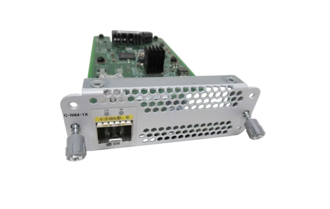 思科 C-NIM-1X Catalyst 8300 系列 1 連接埠 10G SFP+ WAN NIM 模組 |用過的