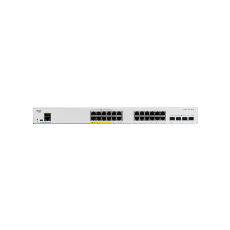 Cisco C1000-24T-4X-L Catalyst 1000 24-Port Gigabit Lüfterlos Managed <tc>Switch</tc> 4x 10G SFP+ | GEBRAUCHT
