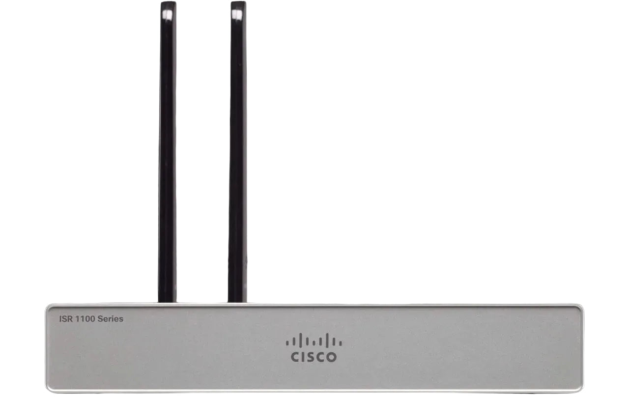 Cisco C1101-4PLTEP ISR 1101 4x GE LAN 1x GE WAN LTE Pluggable IOS XE SD-WAN NGFW Router - | NEW Main image
