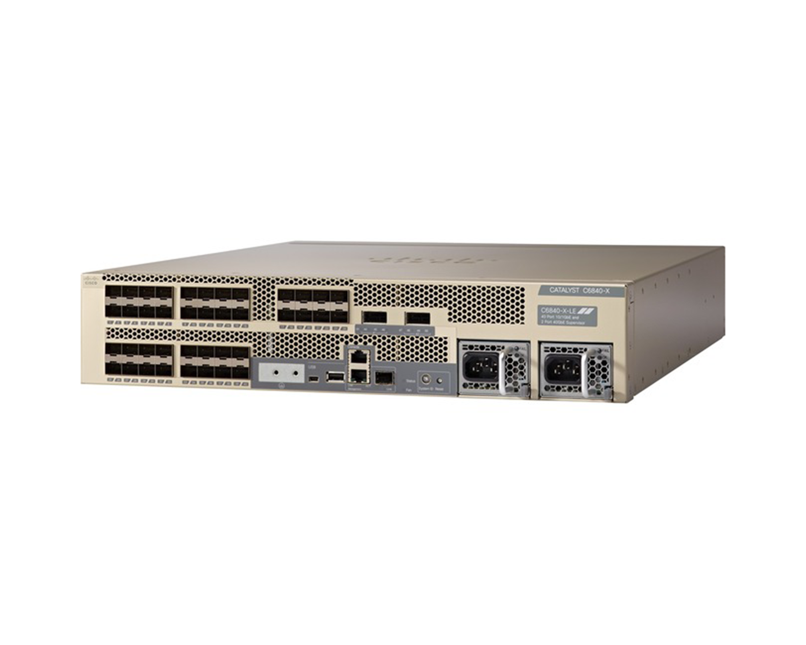 Cisco C6840-X-LE-40G 40X10GE+2X40GE CATALYST SWITCH CHASSIS | USED Main image