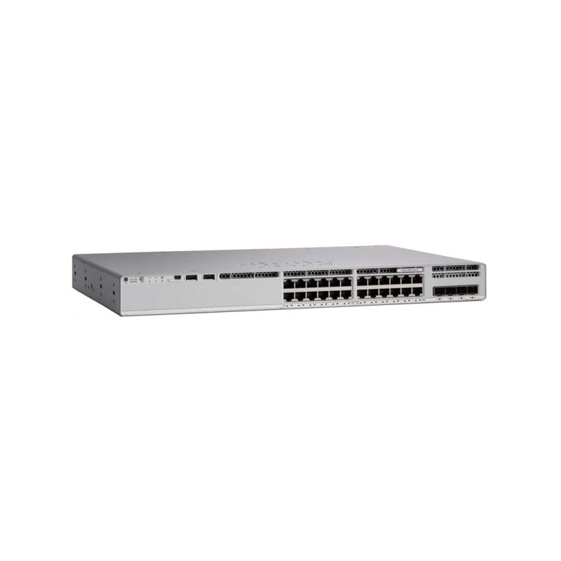 Cisco C9200-24T-E Catalyst 9200 24-Port Gigabit 4x 1G SFP Uplink <tc>Switch</tc> Netzwerk-Grundlagen | GEBRAUCHT