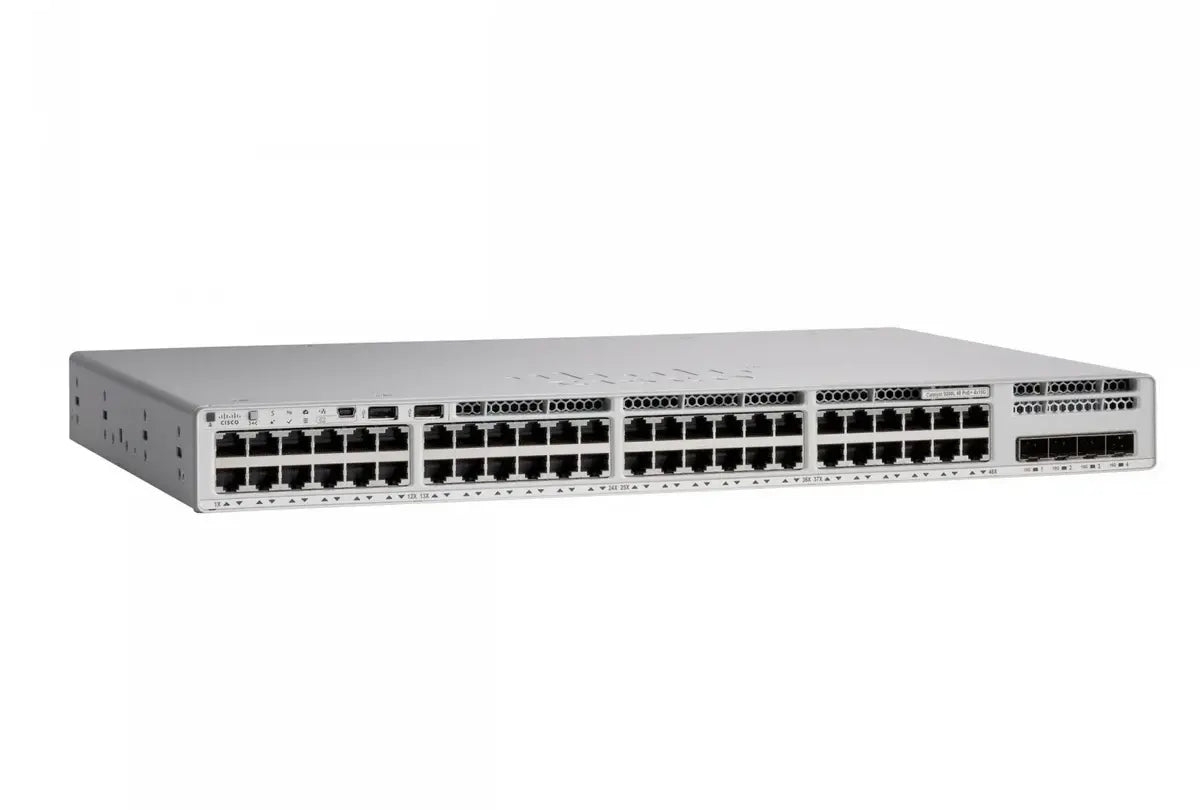 Cisco C9200L-48P-4X-A Catalyst 9200L 48-Port PoE+ 4x 10G Fixed Uplink Switch Network Advantage | USED Main image