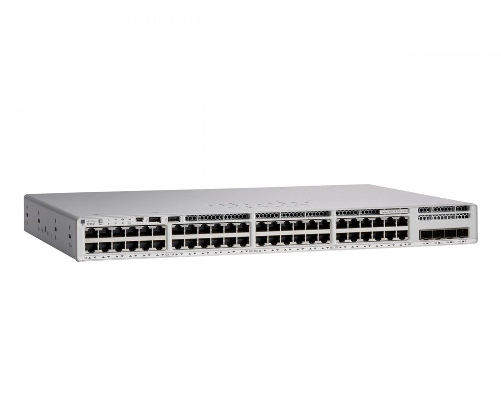 Cisco C9200L-48P-4X-E Catalyst 9200L 48端口 PoE+ 4x 10G 固定上行链路交换机 <tc>交换机</tc> 网络基础 | 二手
