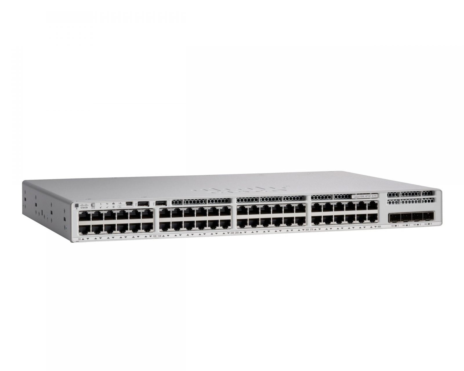 Cisco C9200L-48PXG-4X-E Catalyst 9200L 12x mGig 36x 1G PoE+ 4x 10G SFP+ 网络基础模块 <tc>交换机</tc> | 二手