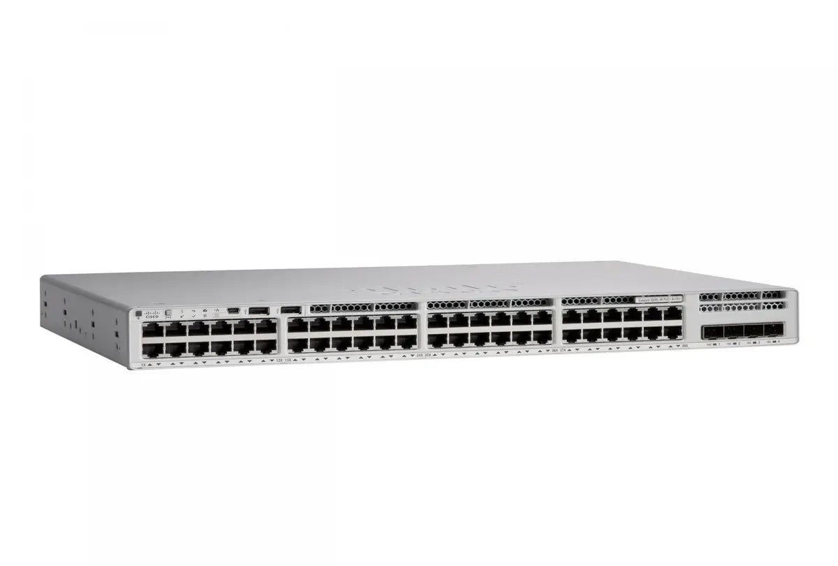 Cisco C9200L-48PXG-4X-A 48-port 12xmGig, 36x1G, 4x10G PoE+, Network Advantage | USED Main image